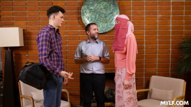 I Fucked My Dads New Hijab Wife – Violet Voss